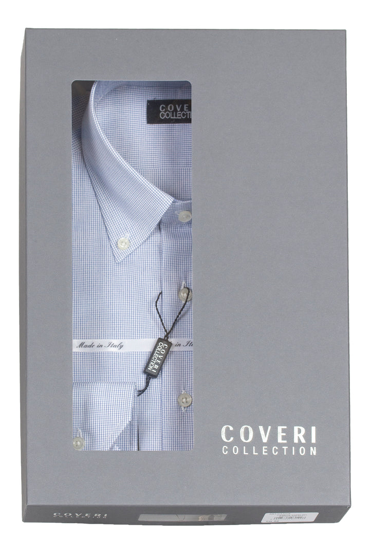 Camicia uomo quadretti Made in Italy