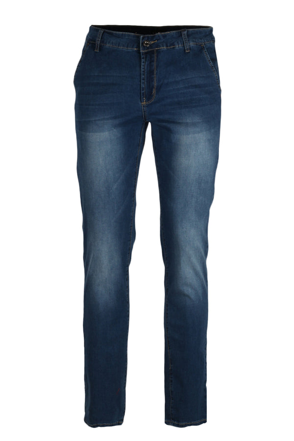Jeans Chino Slim Fit per Uomo della Coveri Collection colore blu