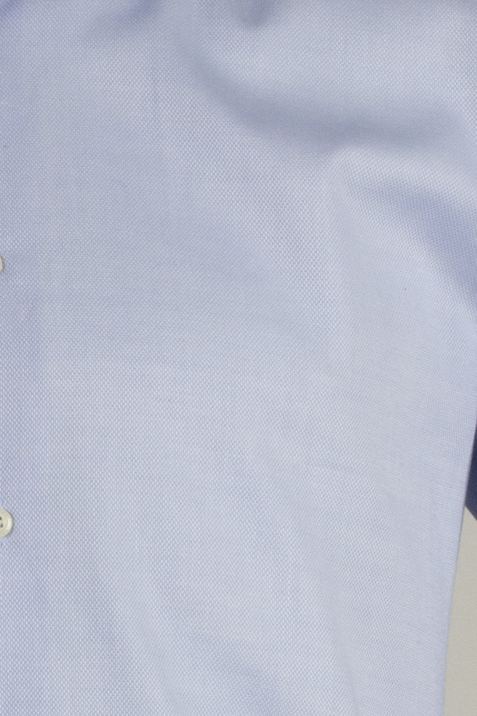 Camicia uomo in tessuto operato collo classico