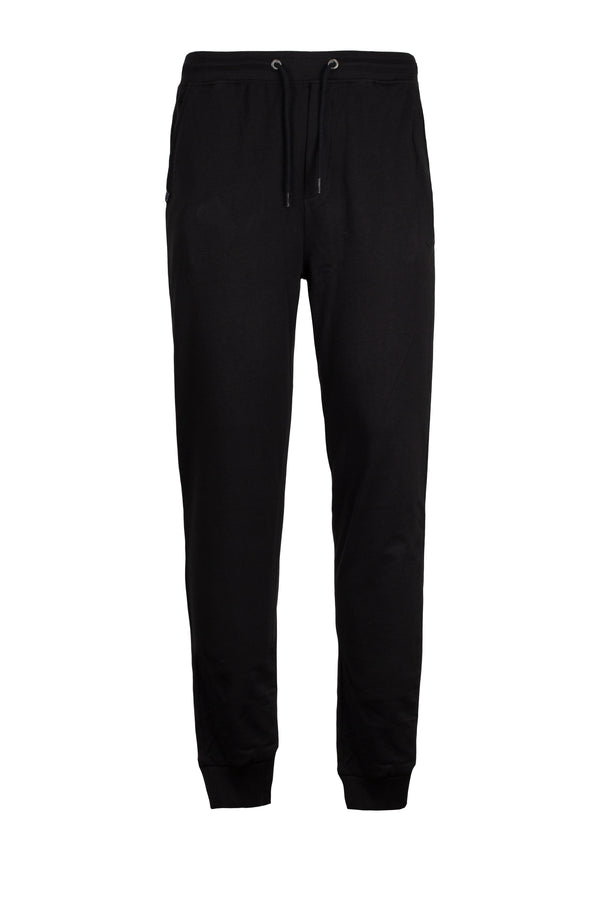 Pantalone sportivo in felpa con polsini