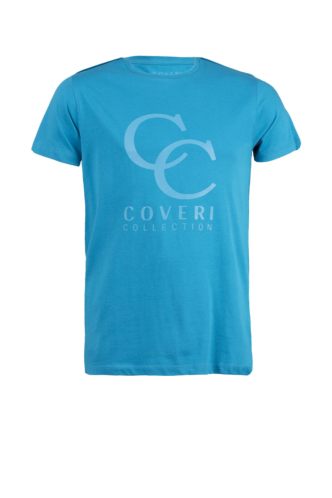 T-shirt uomo in cotone con maxi stampa Coveri Collection