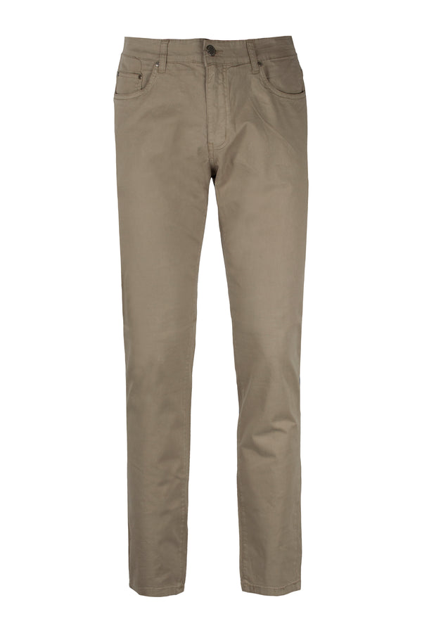 Pantalone uomo in cotone cinque tasche