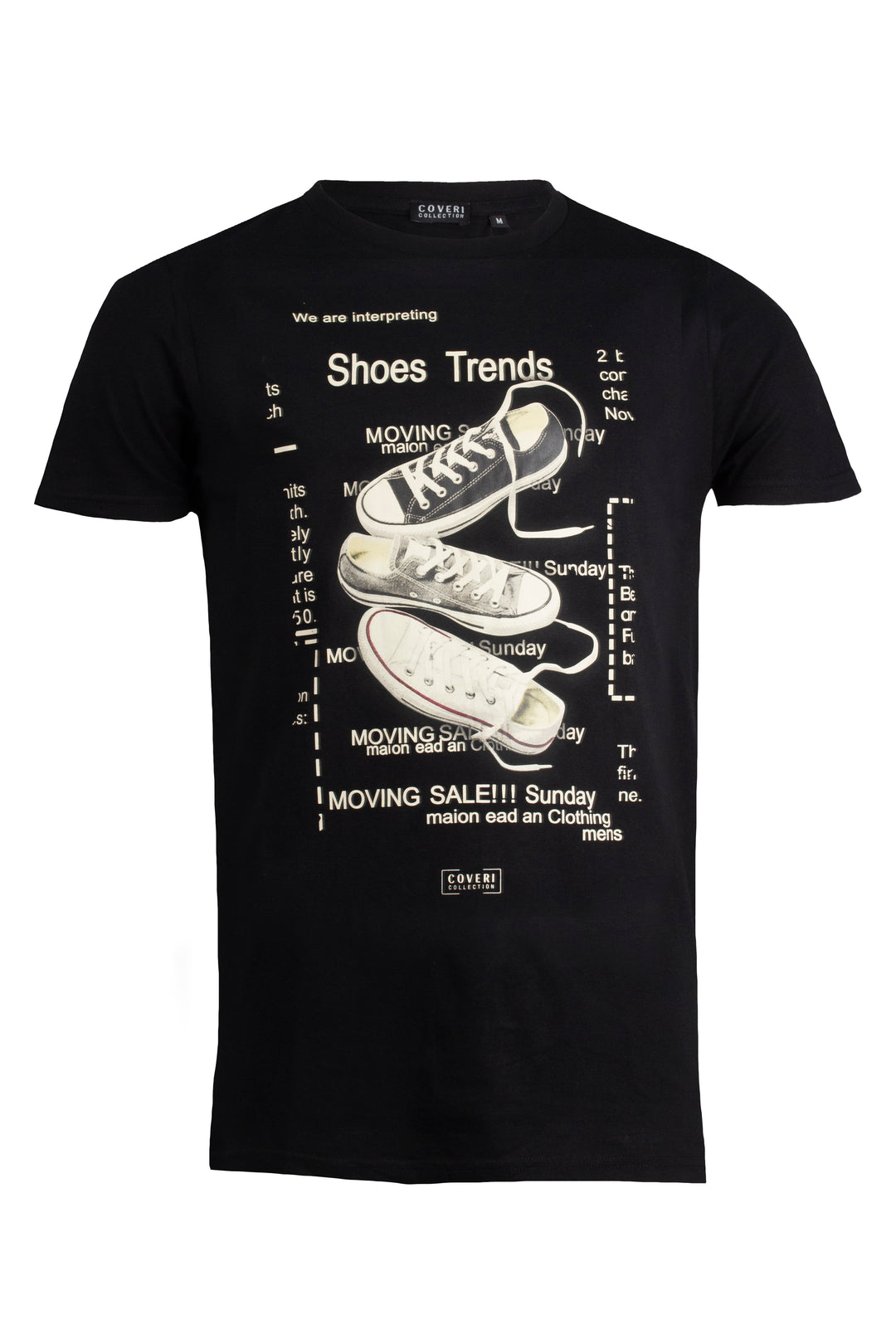 T-shirt in puro cotone con stampa digitale