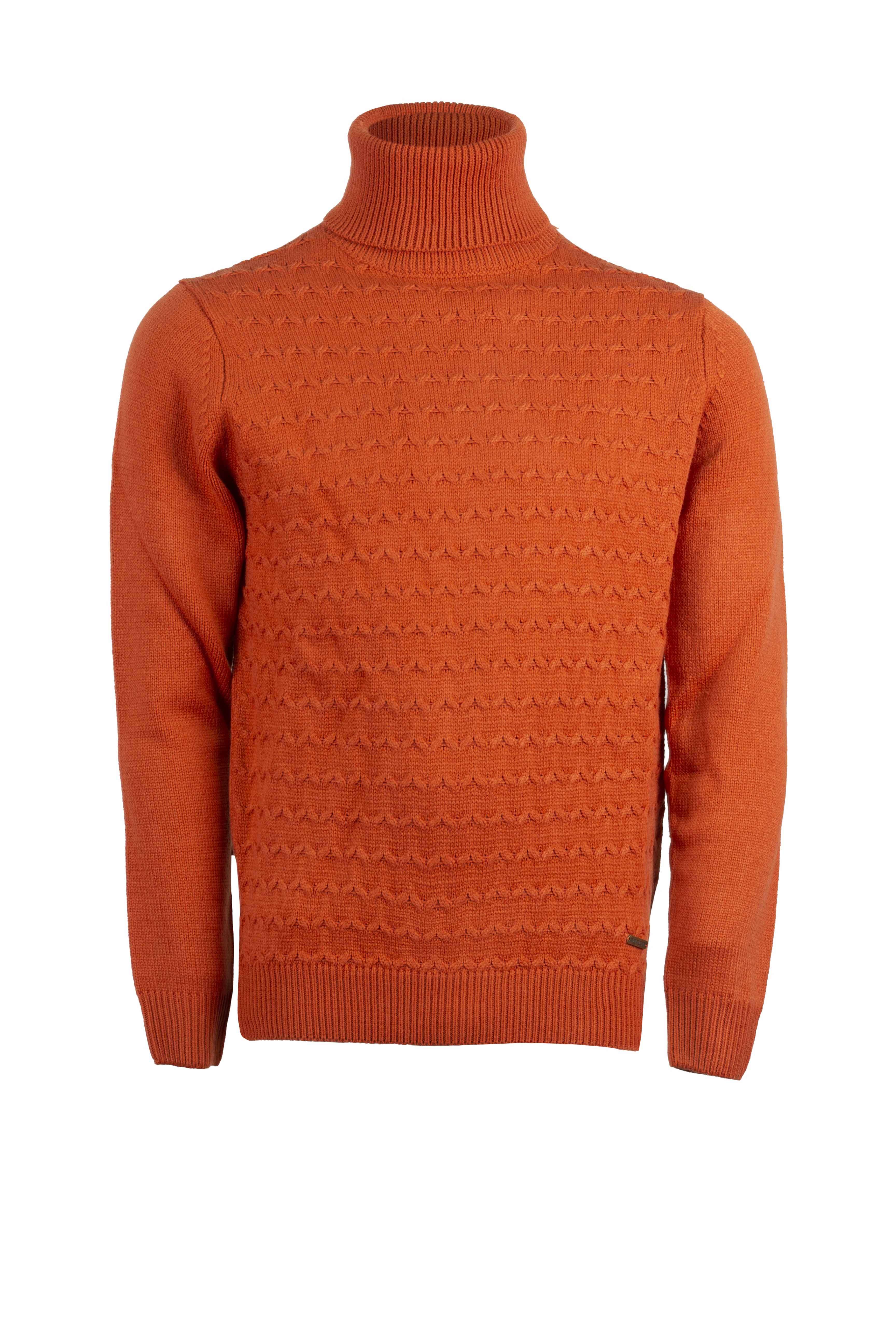 Dolcevita uomo con trama lavorata