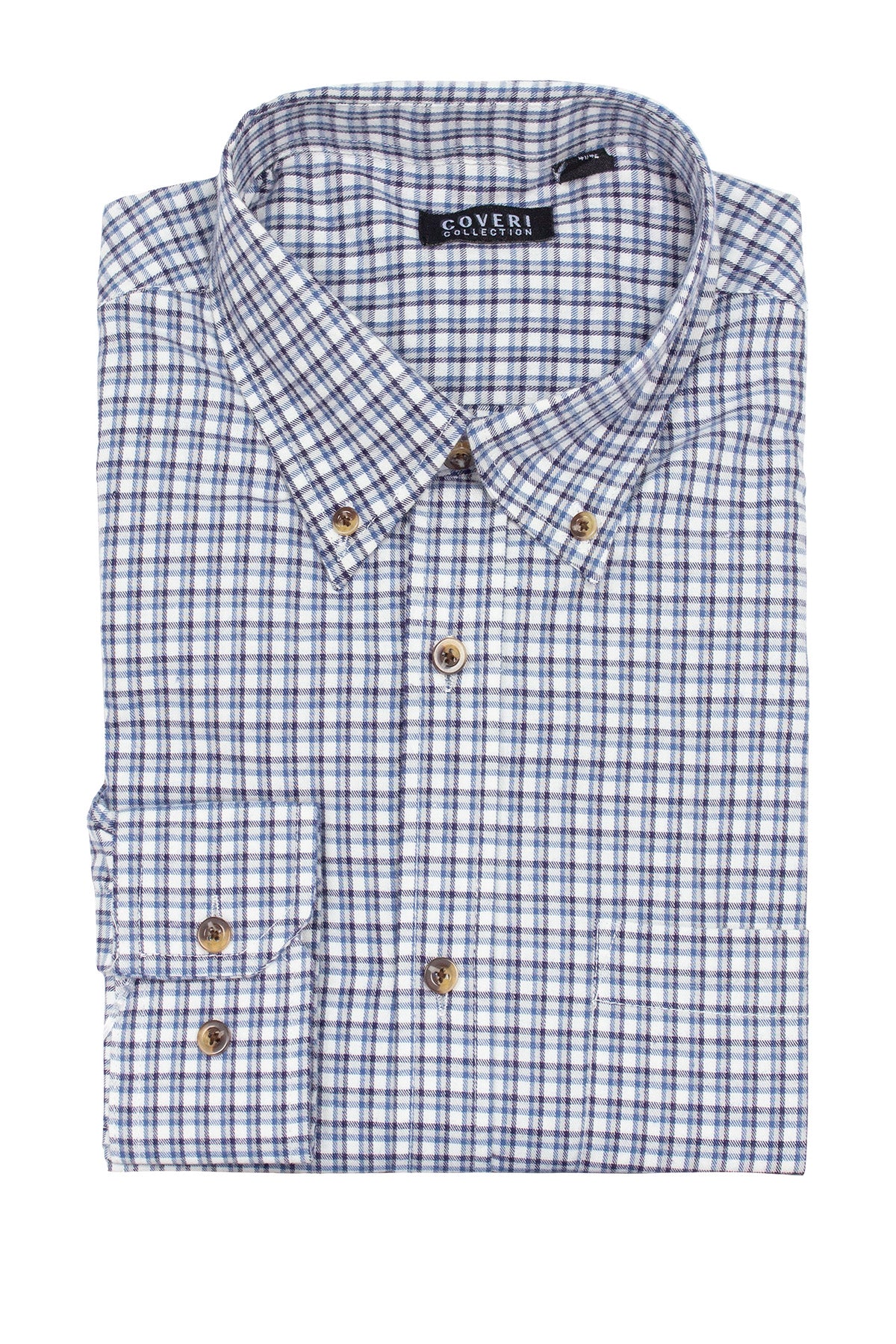 Cromoncent Camicia Uomo In Flanella A Quadri Buffalo - Manica Lunga Con Bottoni - Taglie Forti Fino A 4XL