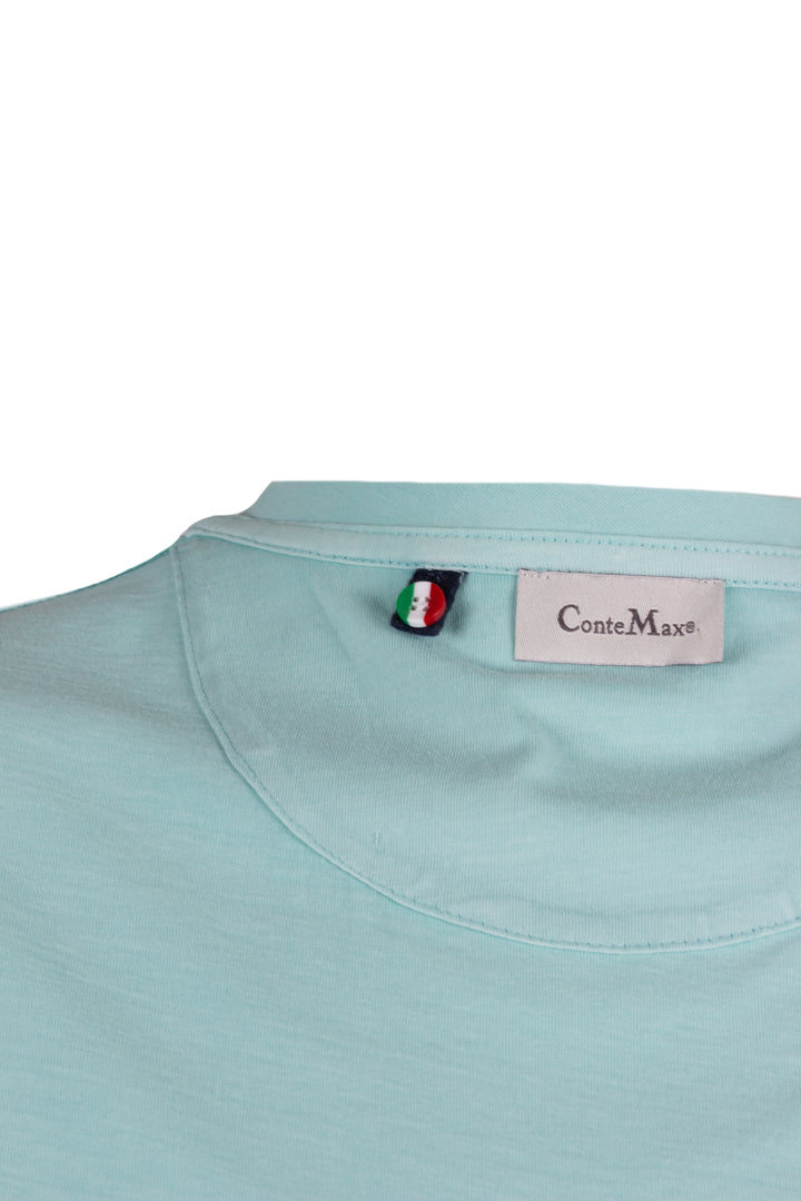 T-shirt scollo a V uomo Made in Italy