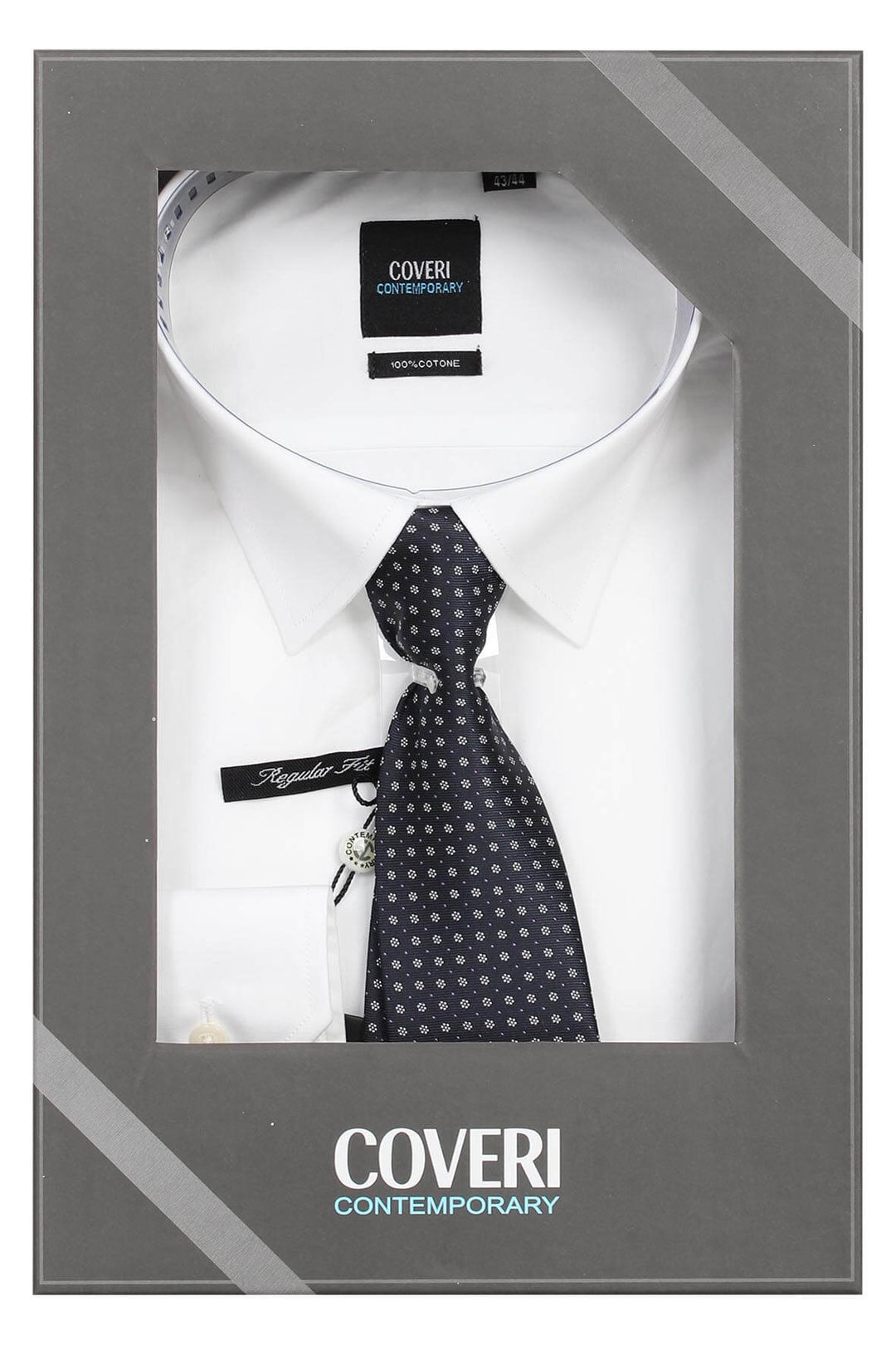 Camicia classica uomo con cravatta