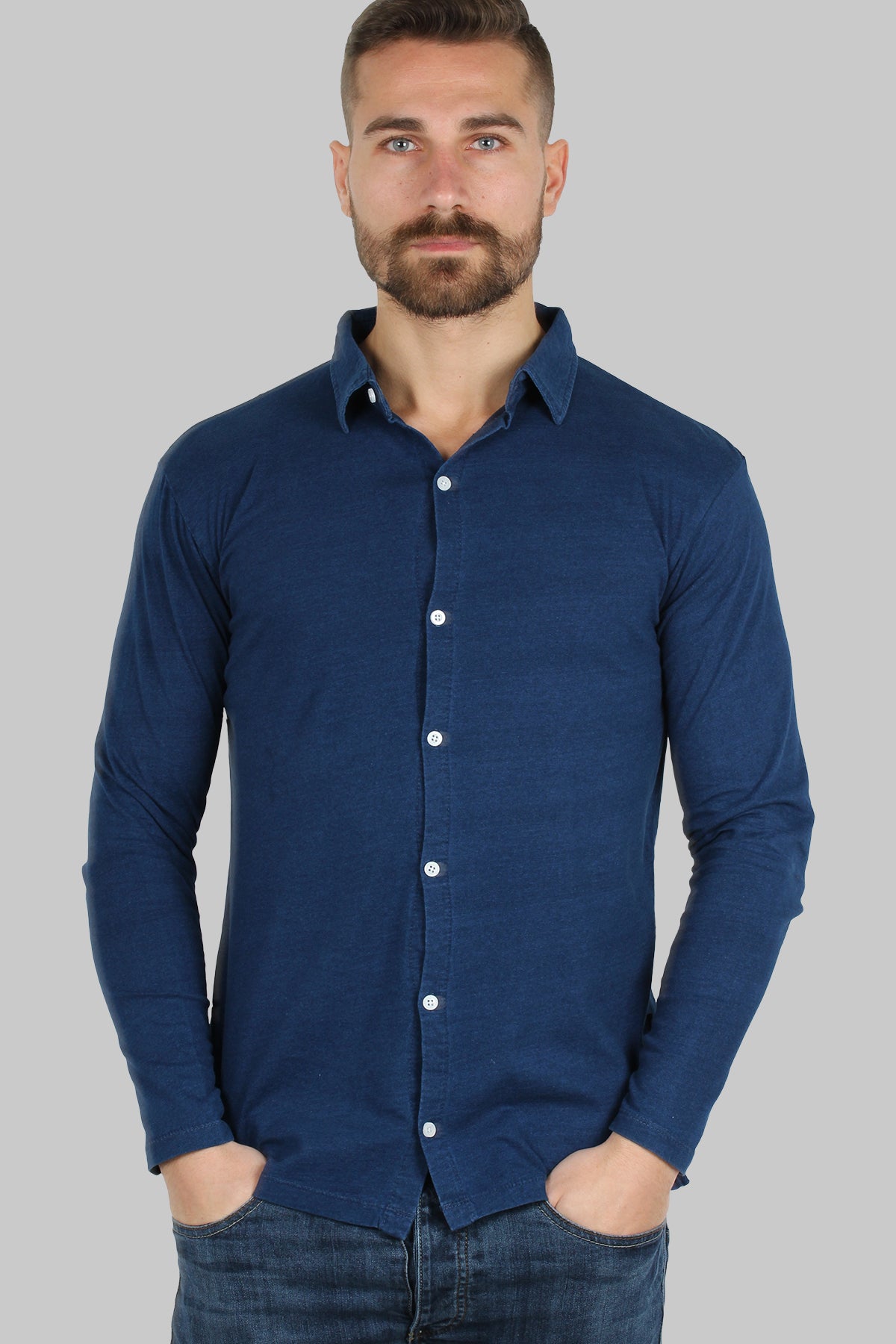 Camicia da Uomo con Collo alla Francese – Vivesto | Abbigliamento Uomo