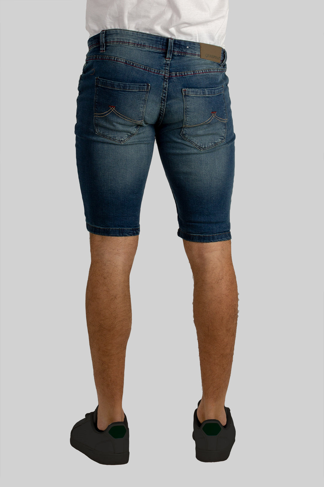 Bermuda in jeans uomo fancy wash