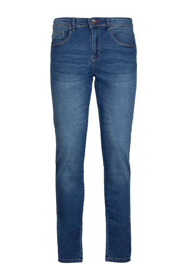 Jeans slim fit light washed  colore celeste